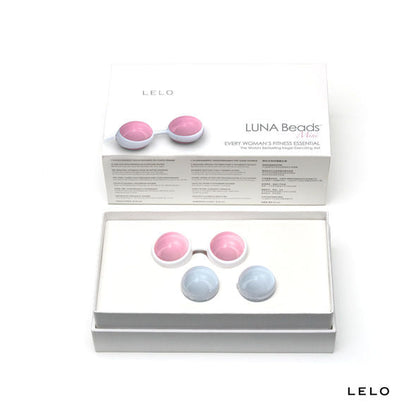 Palline vaginali lelo luna beads rosa/celesti