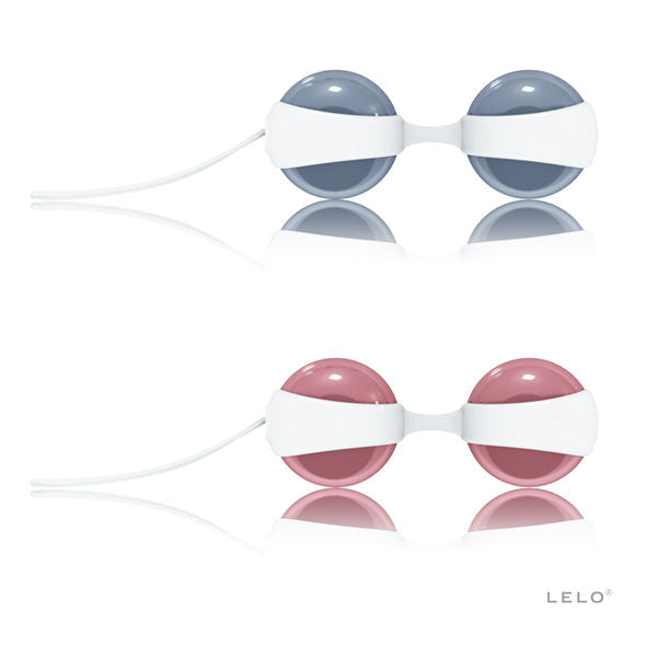 Palline vaginali lelo luna beads rosa/celesti