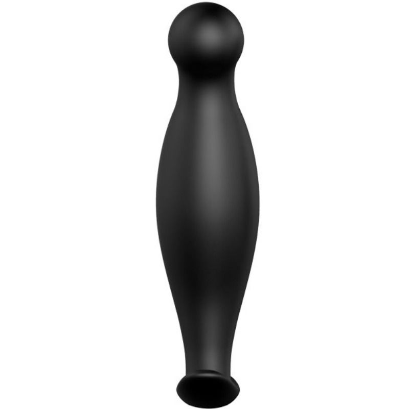 Pretty love plug anal silicona 11.7 cm negro