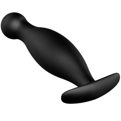 Pretty love plug anal silicona 11.7 cm negro