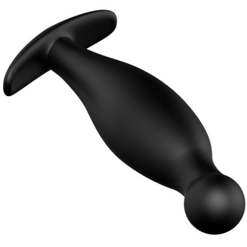 Pretty love plug anal silicona 11.7 cm negro