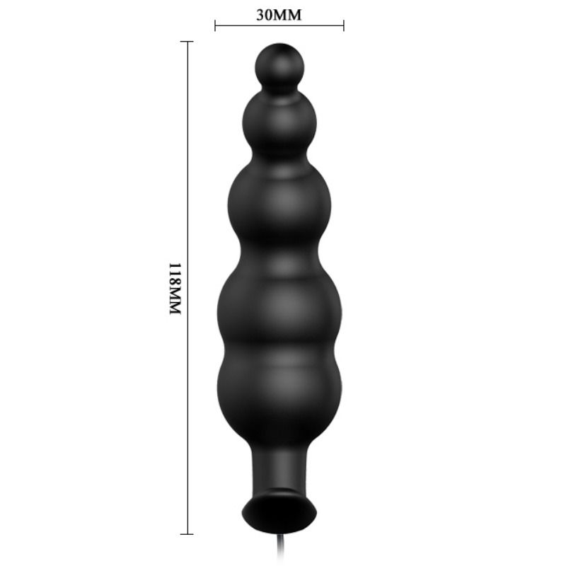 Anal Toys Pretty Love Bottom Special Anal Stimulation nero