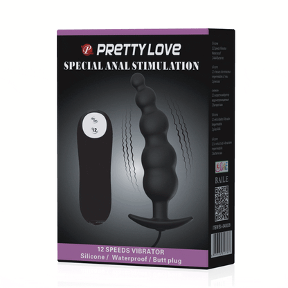 Anal Toys Pretty Love Bottom Special Anal Stimulation nero