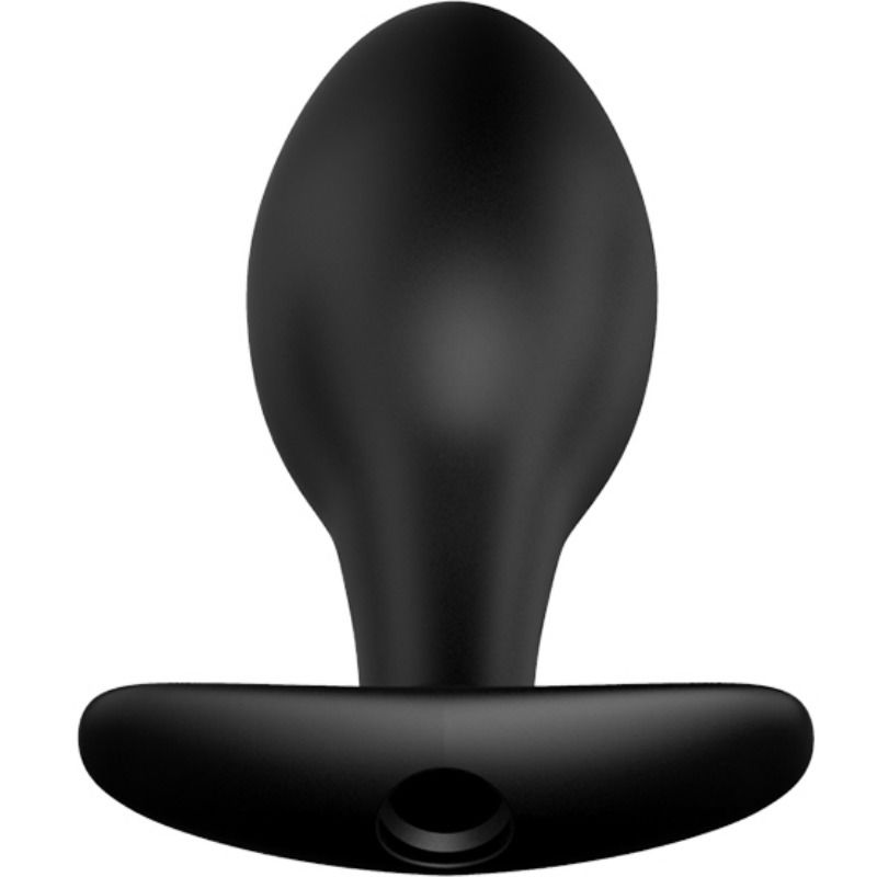 Pretty love plug anal silicona forma ancla 12 modos vibracion negro