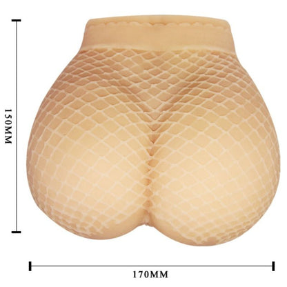 Baile vagina y ano realisticos con malla