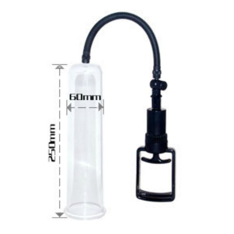 Bomba de ereccion tirador  y boquilla vagina 25 cm