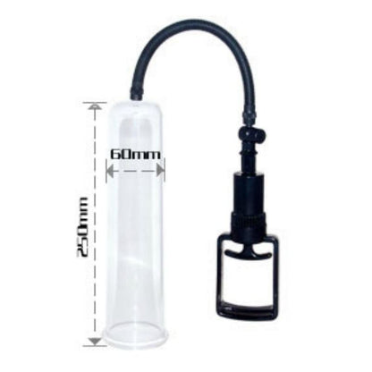 Bomba de ereccion tirador  y boquilla vagina 25 cm
