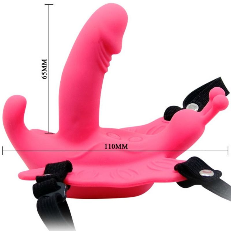 Vibreur télécommandé Baile Ultra Passionate Rose portable