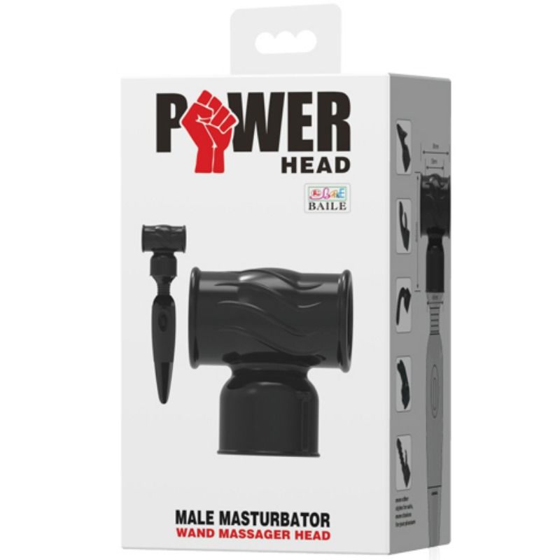Wand massager - Accessorio Power head Wand per uomo