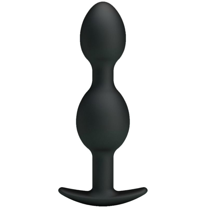 Pretty love bolas anales silicona 12.5 cm  negro
