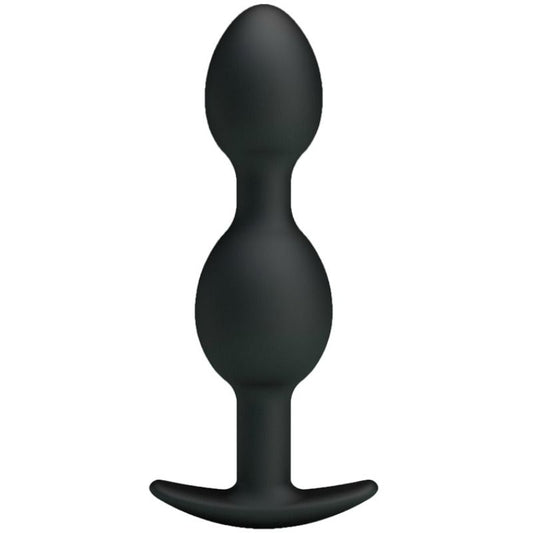 Pretty love bolas anales silicona 12.5 cm  negro