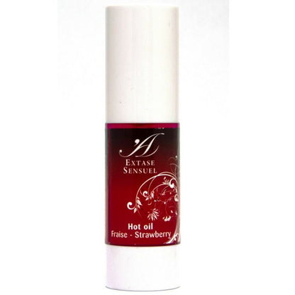 Extase sensuelle huile chaude fraise