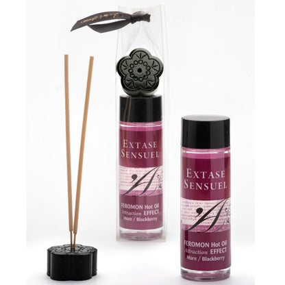 Extase sensuel feromon olio caldo effetto attrazione blakberry 100ml