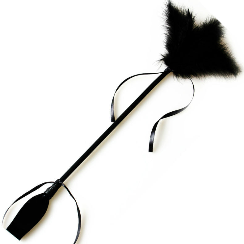 Secretplay fusta&pluma negro