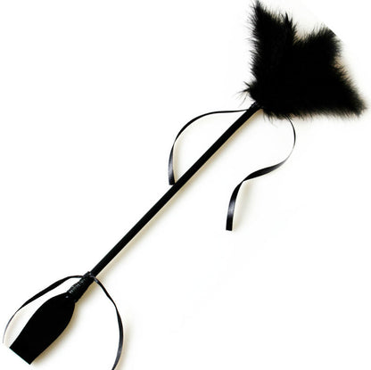 Secretplay fusta&pluma negro