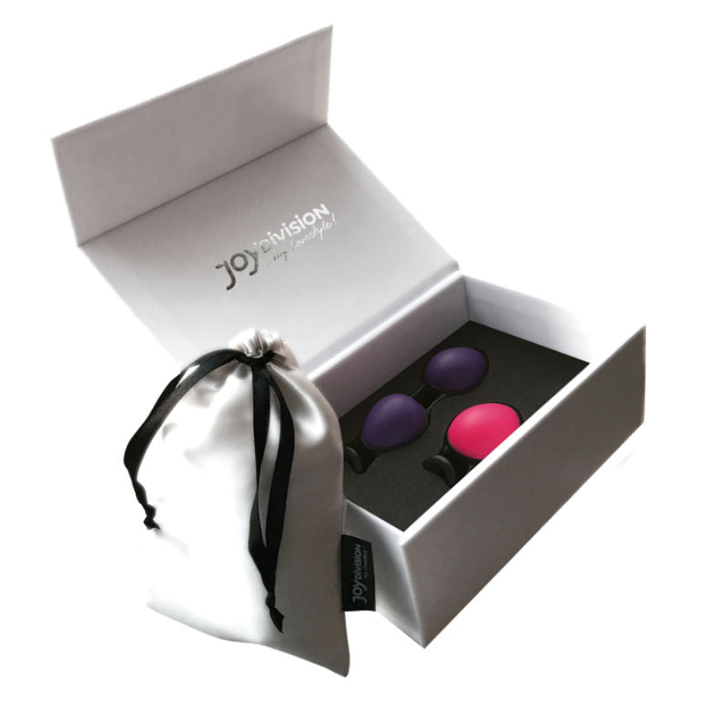 Palline vaginali JoyDivision set 3 Joyballs viola/rosa
