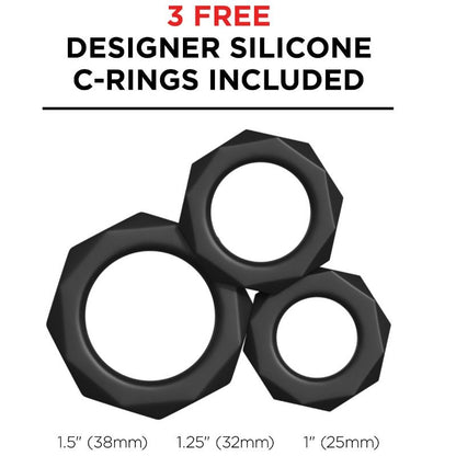 Masturbatore da uomo Pdx elite vibrante in silicone