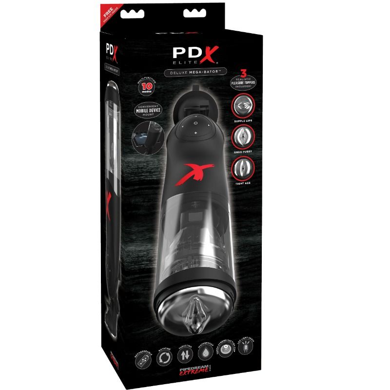 Masturbatore da uomo Pdx elite deluxe mega-bator