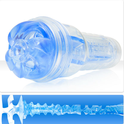 Masturbateur masculin Fleshlight TurboThrust Bleu Ice