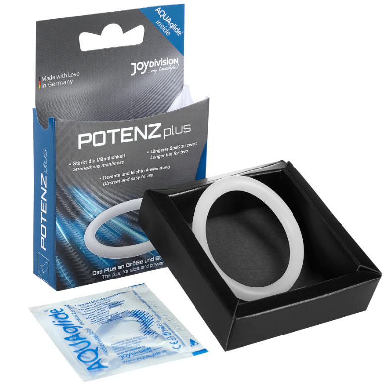 Potenz plus anello medio bianco