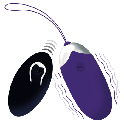 Ovetto vibrante Intense Flippy con telecomando viola