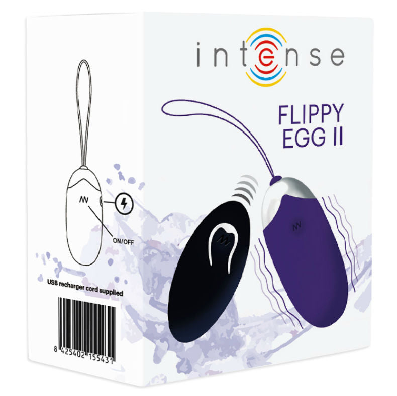 UOVO VIBRANTE FLIPPY II CON TELECOMANDO VIOLA