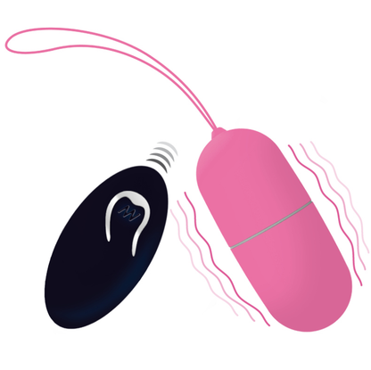 Flippy intenso i uovo vibrante con telecomando rosa