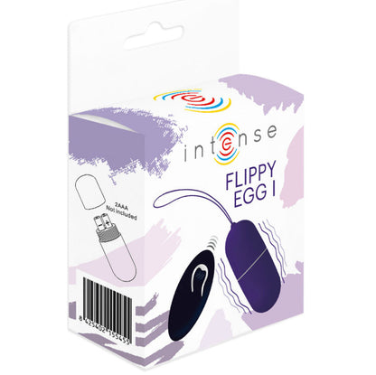 Flippy intenso i uovo vibrante con telecomando viola