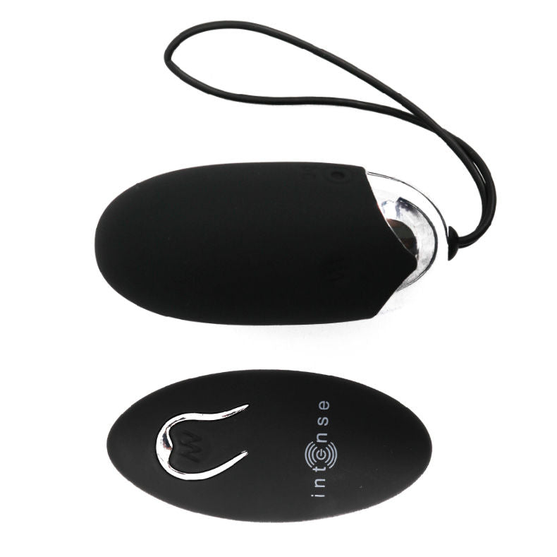 Uovo vibrante intense flippy ii con telecomando nero