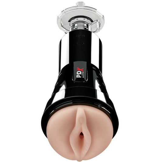 Masturbatore da uomo Pdx elite cock compressor vibrante con ventosa