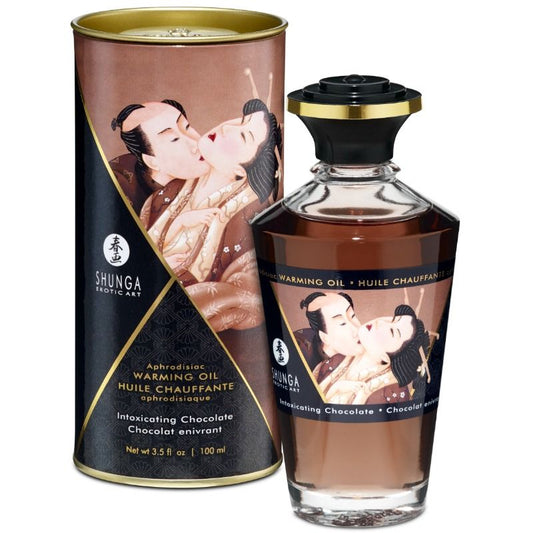 Shunga afrodisiaco olio riscaldante cioccolato 100 ml
