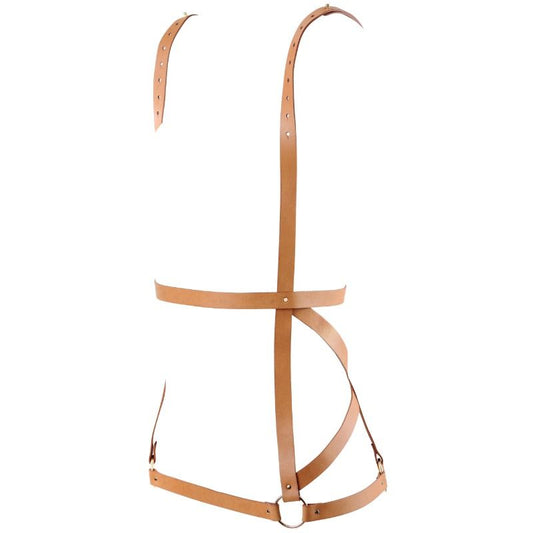 Imbracatura da vestito bijoux indiscrets maze arrow - marrone