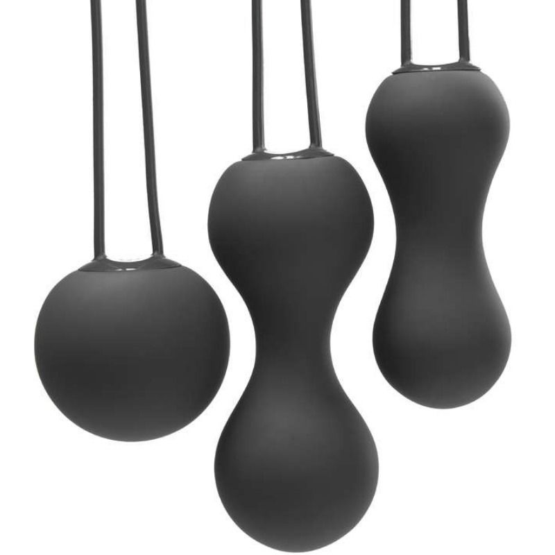 Palline vaginali Je joue kegel set ami nero