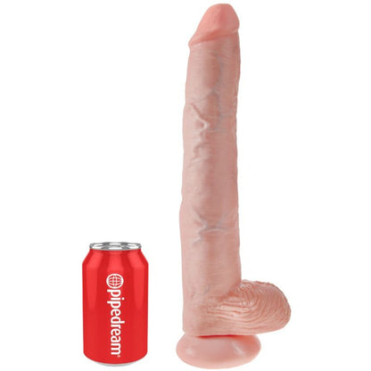 King cock - dildo con palline 35,6 cm - carne