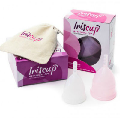 Coppette Mestruale Iriscup Taglia S Rosa
