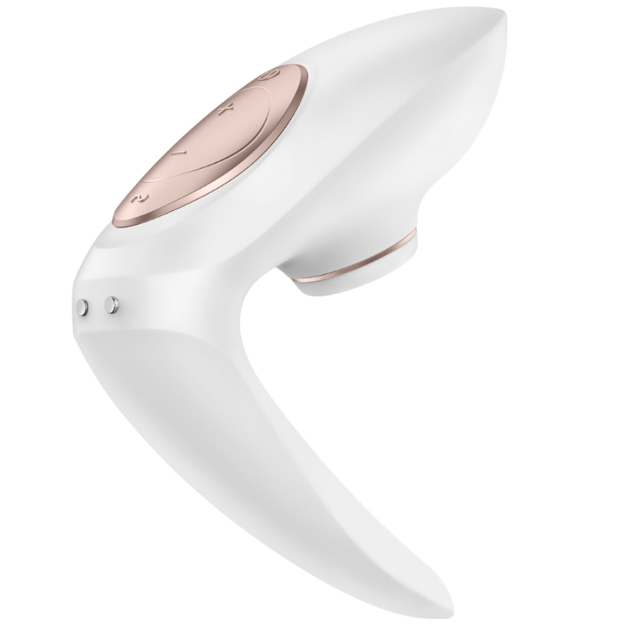 Succhia clitoride Satisfyer Pro 4 couples bianco