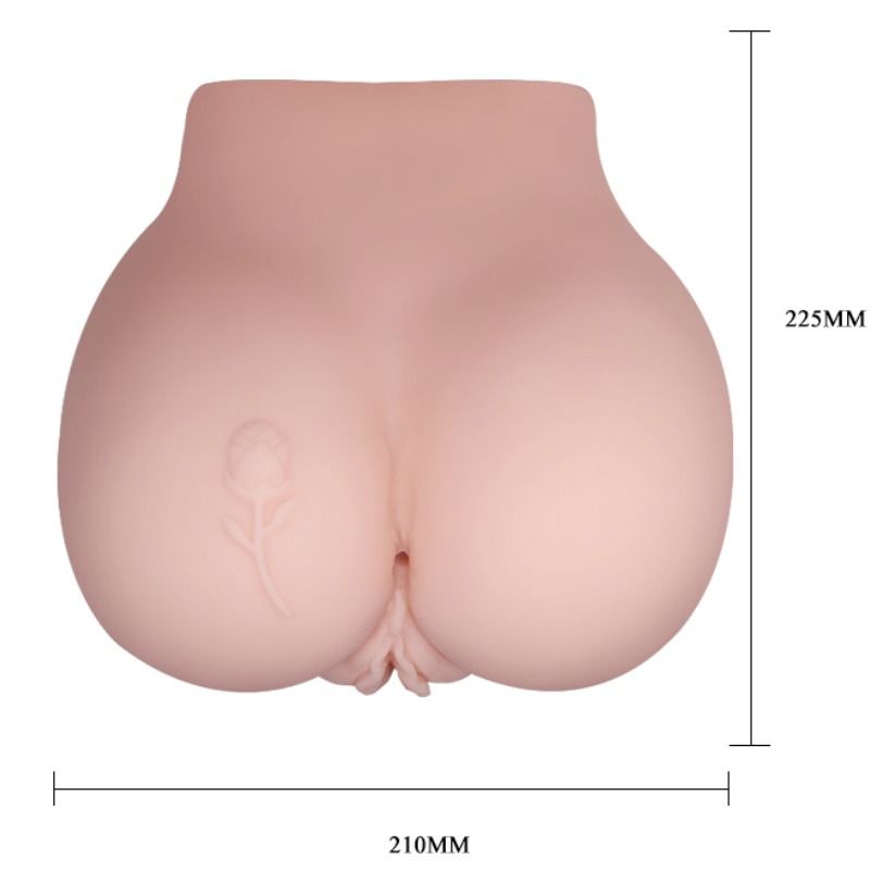 Crazy bull - ano e vagina realistici con tatoo e vibrazione
