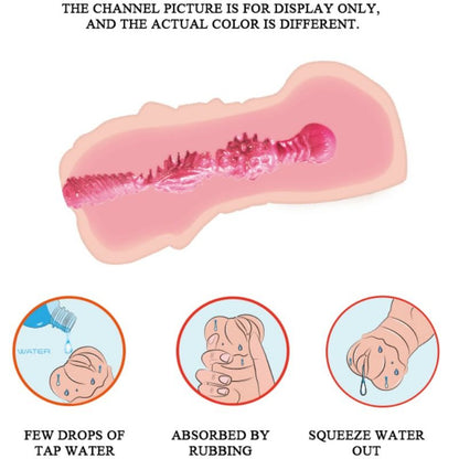 Crazy bull - vagina per pelle d'acqua masturbador con proiettili vibranti
