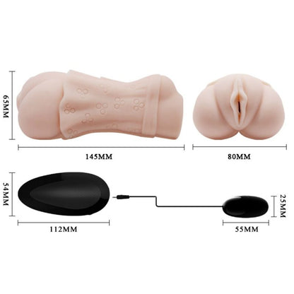 Crazy bull - vagina per pelle d'acqua masturbador con bullet vibrante 2