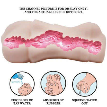 Crazy bull - vagina per pelle d'acqua masturbador con bullet vibrante 2