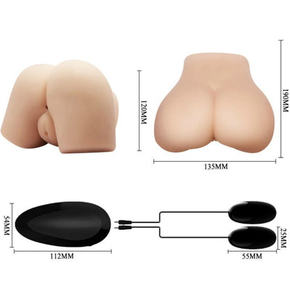 Crazy bull - ano e vagina realistici con postura vibrante 4