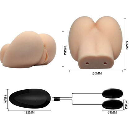Crazy bull - ano e vagina realistici con postura vibrante 6