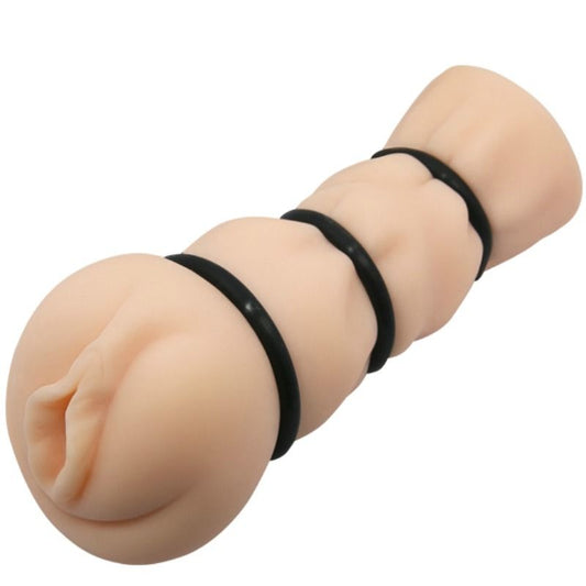 Crazy bull - manica masturbante con anelli - vagina