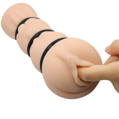 Crazy bull - manica masturbante con anelli - vagina