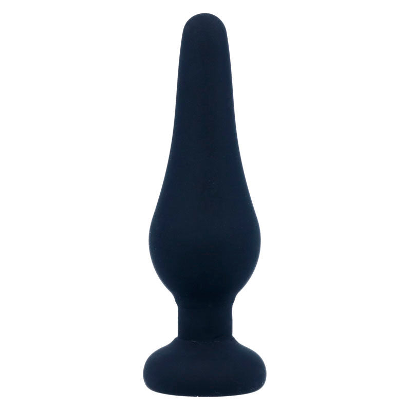 Tappo anale intenso pipo s silicone nero 9,8 cm