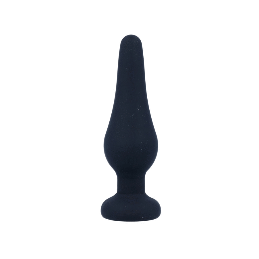 Tappo anale intenso pipo s silicone nero 9,8 cm