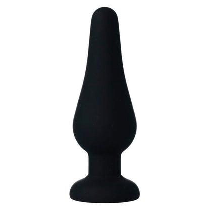 Tappo anale intenso pipo m silicone nero 11 cm