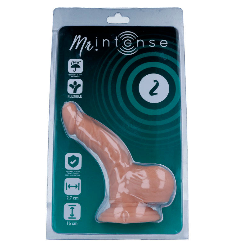 Mr intense 2 pene realistico 16 -o- 2.7cm