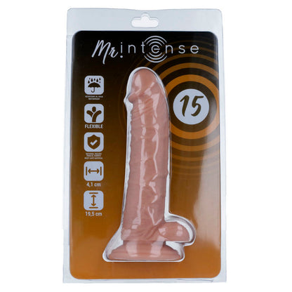 Mr intense 15 pene realistico 19,5 -o- 4,1cm