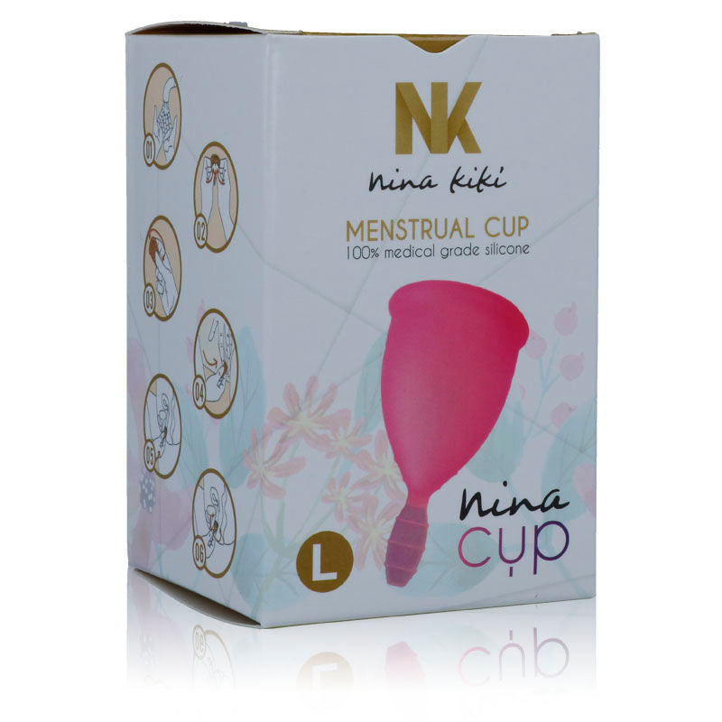 Coppetta mestruale nina cup taglia l rosa